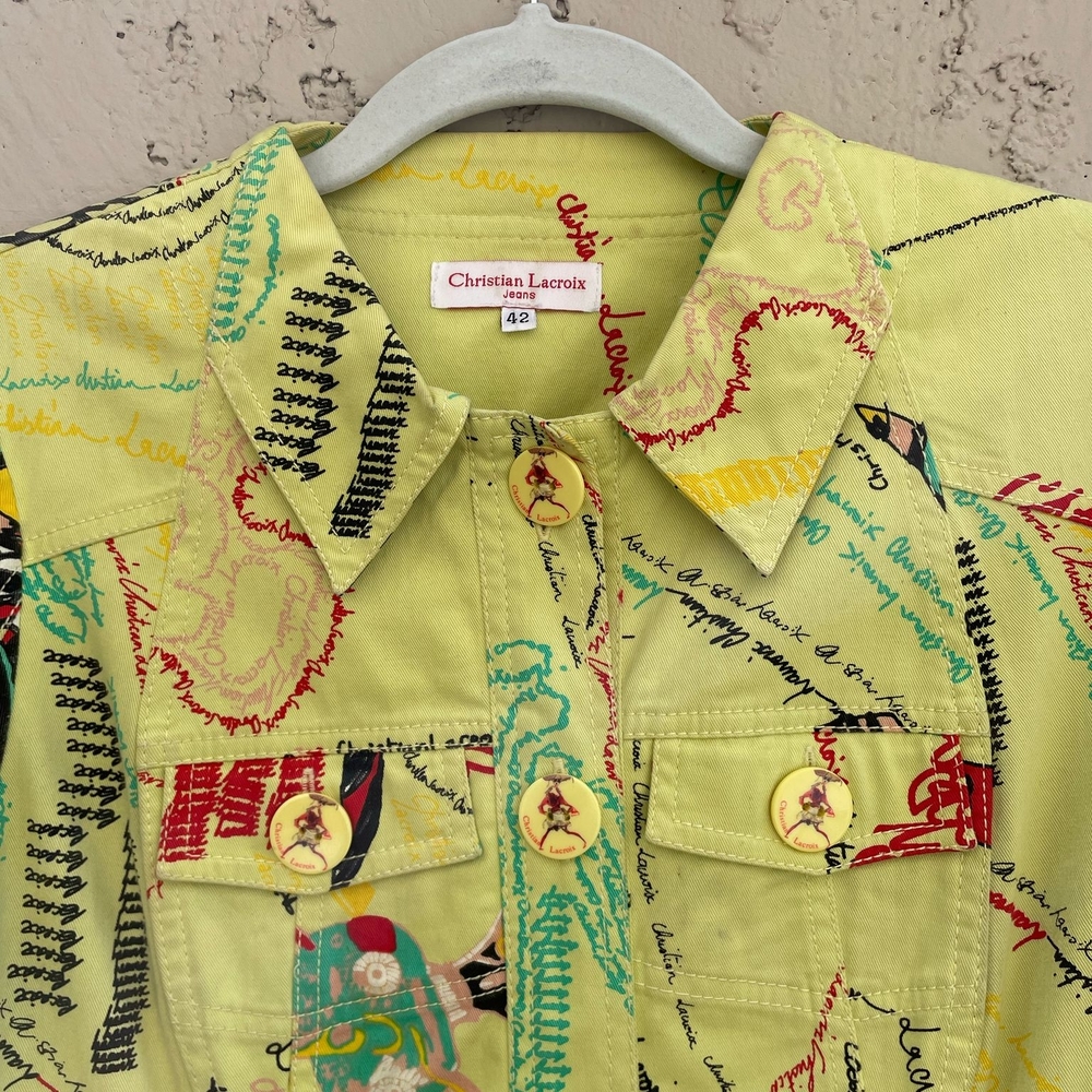 Christian Lacroix Multicolor Button-Up Shirt